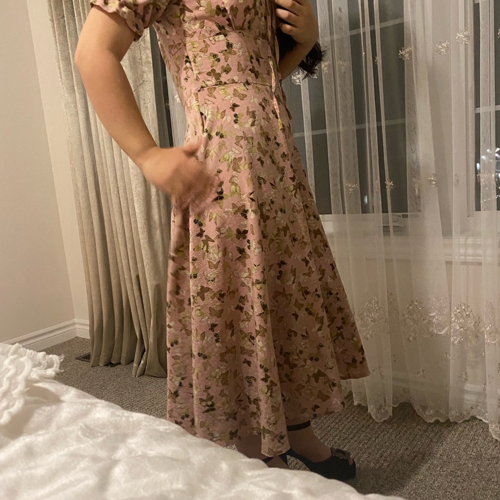 summer butterfly dress